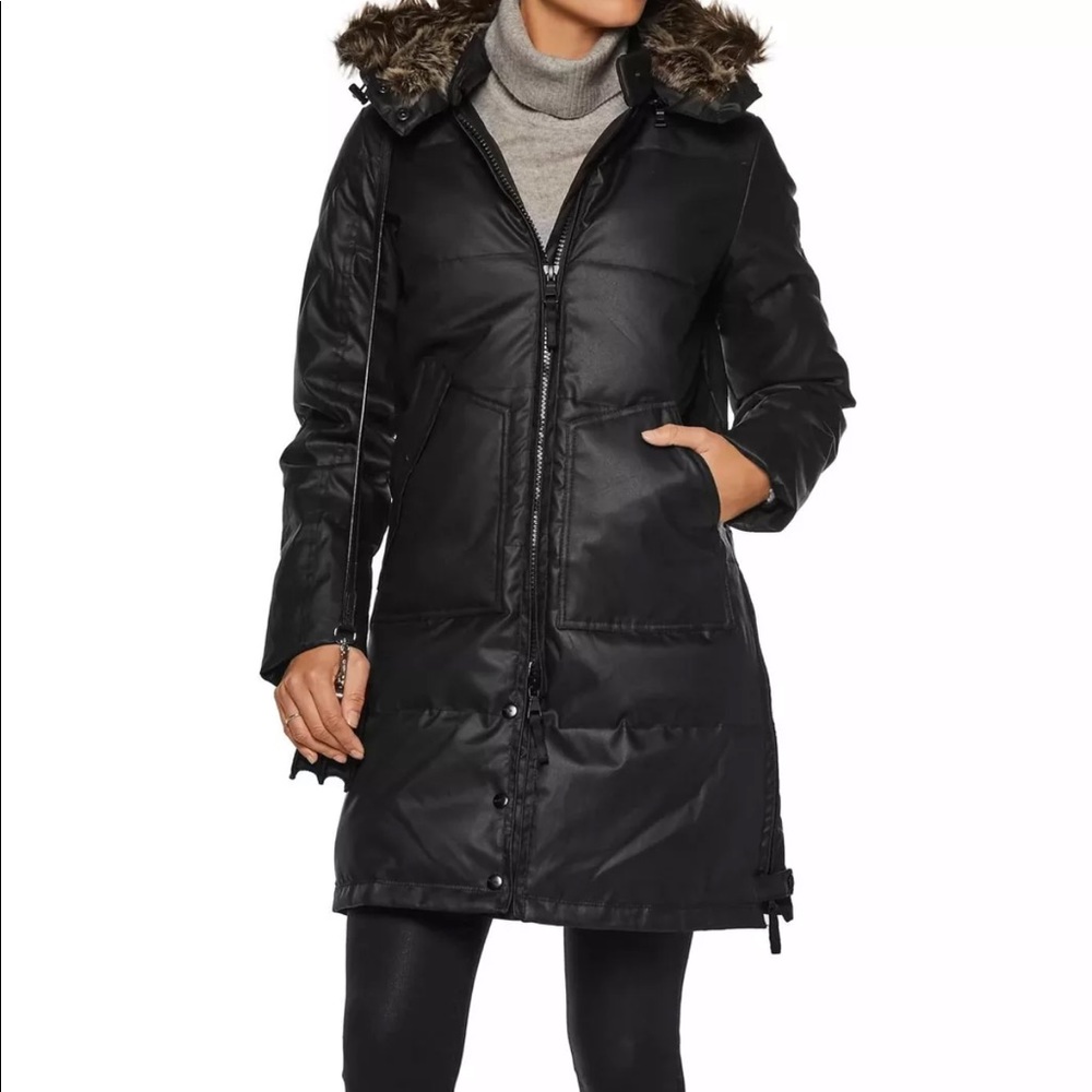 Walter Baker Farrah Coat Black S